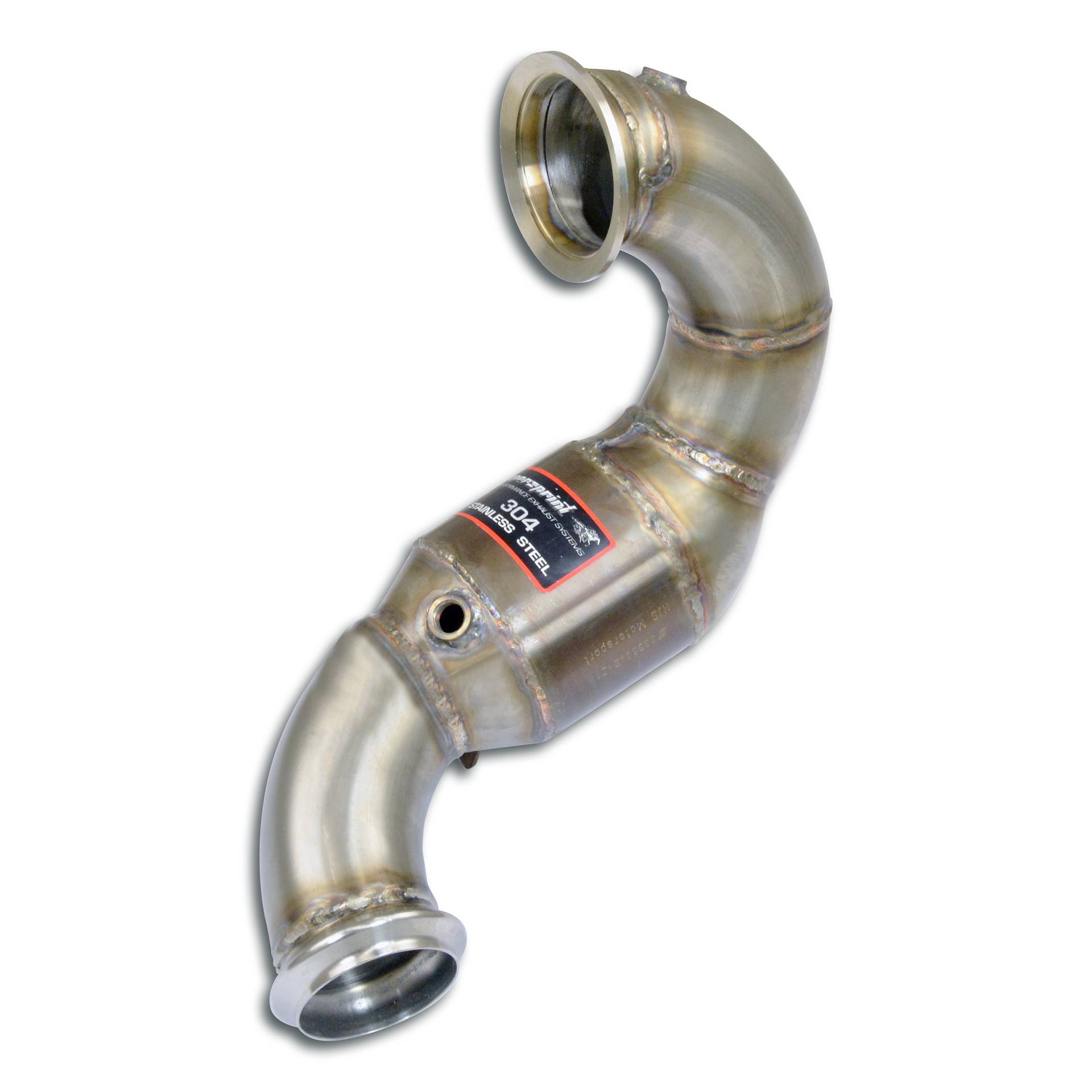 Downpipe + Catalizzatore metallico 100CPSI
